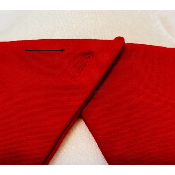 Talbots Women Size 6 Sleeveless Sheath V-Neck Red Dress Back Keyhole Formal - Picture 6 of 11